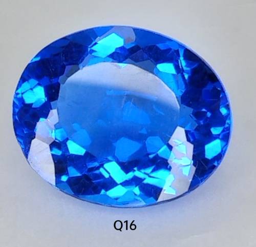13.50ct STUNNING BLUE QUARTZ