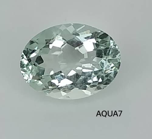 2.62ct GREENISH BLUE AQUAMARINE