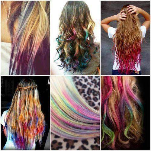 Hair Chalk - Temporary Colour :) 24 SET