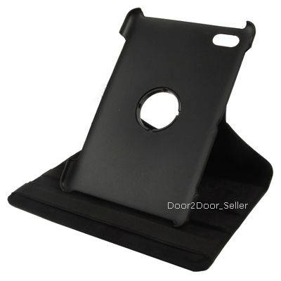 Leather Case for Samsung Galaxy Tab P6200 & P3100, Full Blue Cover Rotating Case for 7.0 PLUS