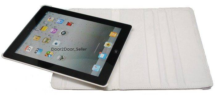 new iPad 3 full cover, rotating case with stylus for the new iPad 3