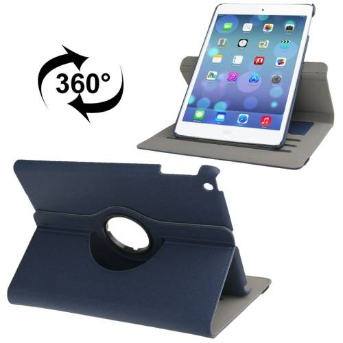iPad Air Rotating Swivel Case + Tempered Glass Screen Protector