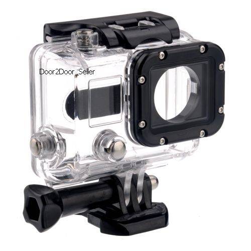 GoPro HERO 4 /3+ /3 Splashproof Shockproof Dustproof Protective Full Housing Case