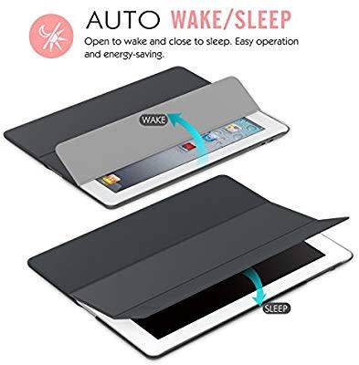 iPad Air 3 Tri Fold Hard Back SMART Case - 10.5" iPad Air 3 Cover Sleep/Wake