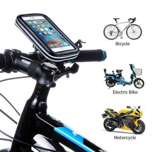 Handle Bar Phone Mount for Bike/Cycle (LARGE Case)