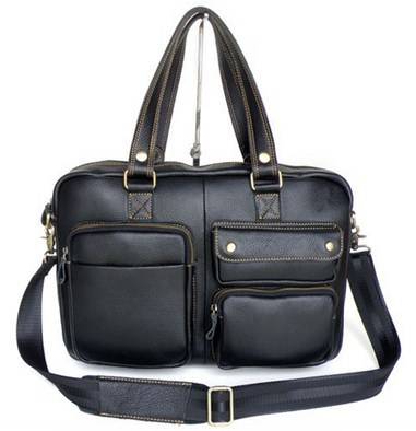 Free Courier Delivery!!* Genuine Leather - Laptop, iPad Briefcase Bag