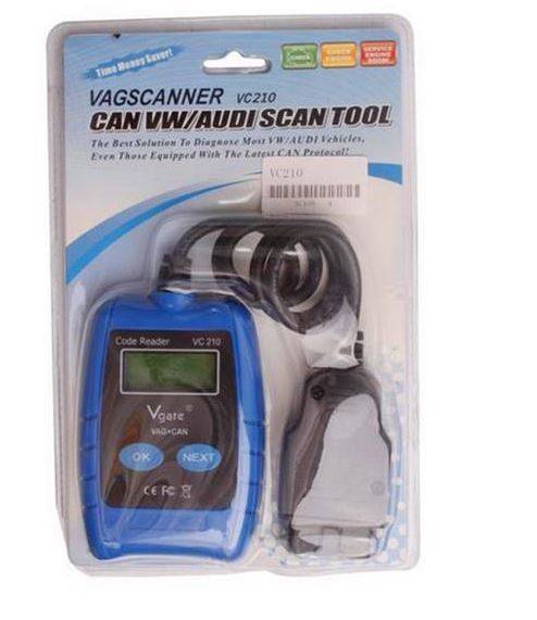 VW, AUDI. VAG Auto Scanner VC210 OBD2 EOBD CAN Code Reader Diagnostic Tool, M/AREAS FREE COURIER/
