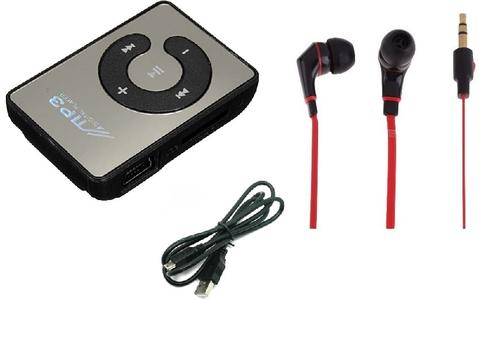 Mini Clip USB MP3 Music Media Sport Player With Micro TF/SD Card Slot