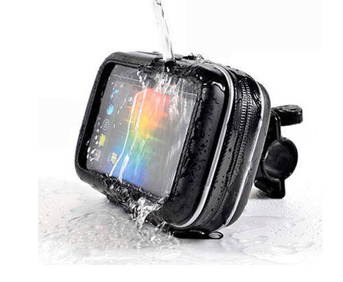 5.8" Waterproof GPS Bag with Handlebar Stand Holder for Motor Bike FREE DELIVERY