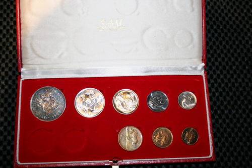 ##### 1983 SOUTH AFRICA PROOF COIN SET No Gold #####
