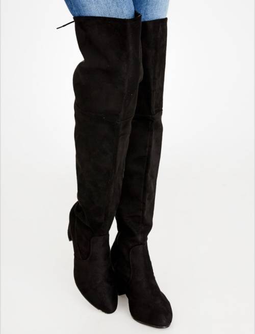 Miss Black Dorota Knee High Boots