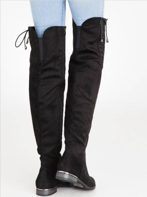 Miss Black Dorota Knee High Boots