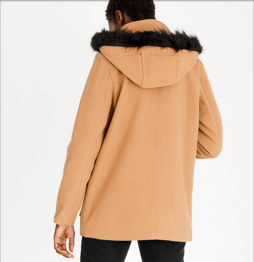 Style Republic Hooded Duffle Coat