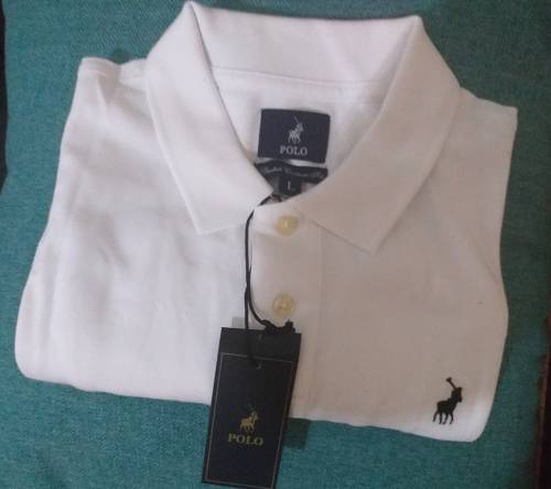 Late Entry Geniune Polo  White Golfer ( Authentic)
