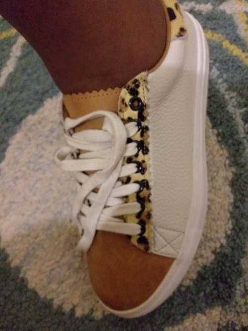 Promod Genuine Leather Designer Label Sneakers