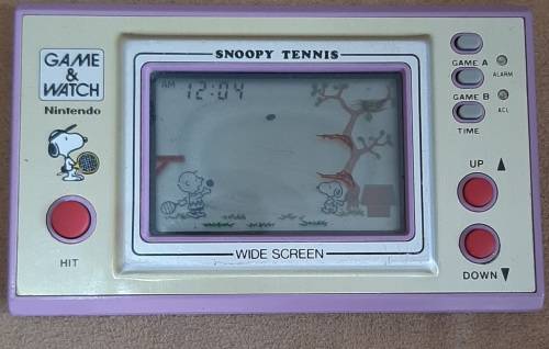 Nintendo Game and Watch Snoopy Tennis