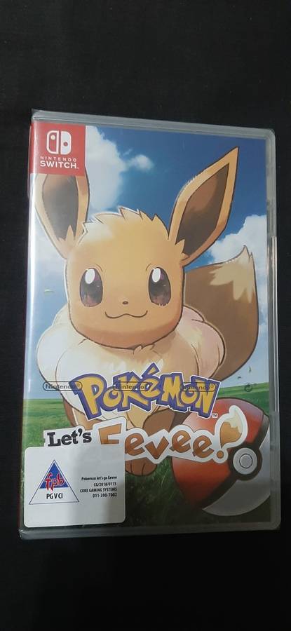 Pokemon Lets Go Eevee ( Brand New)