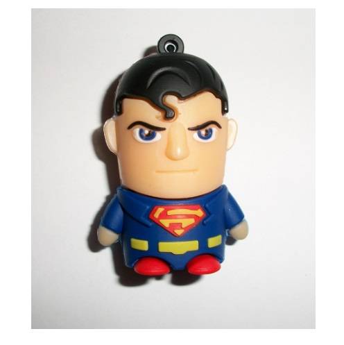 Cartoon Super man model usb 2.0 memory flash stick 4 GB