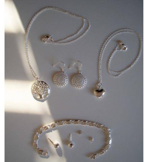 Combo Jewellery set silver plated