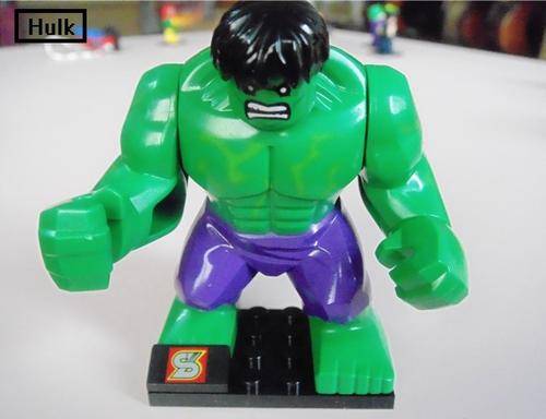 Hulk plastic building block toy Compatible With Lego