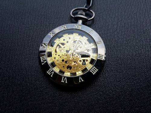 mechanical pocket watch