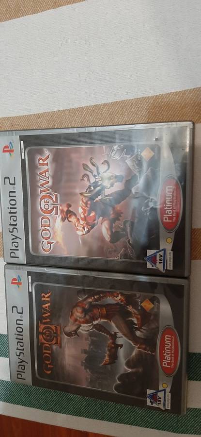 God of War 1 and 2 for PS2
