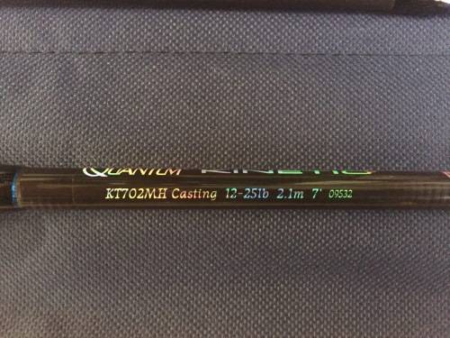 QUANTUM KINETIC KT702MH CASTING 7FT