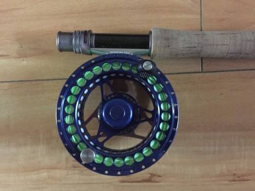 Temple Fork Outfitters BVK fly rod + Stealth reels + hard shell carry case