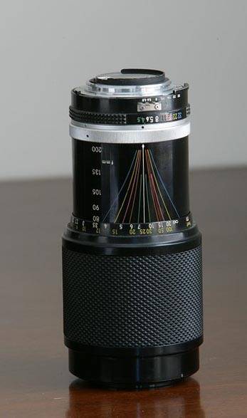 Nikon 80-200 f/4.5 AI Manual focus lens