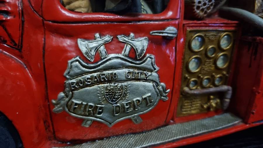 GUILLERMO FORCHINO ART-THE FIRE ENGINE-50%