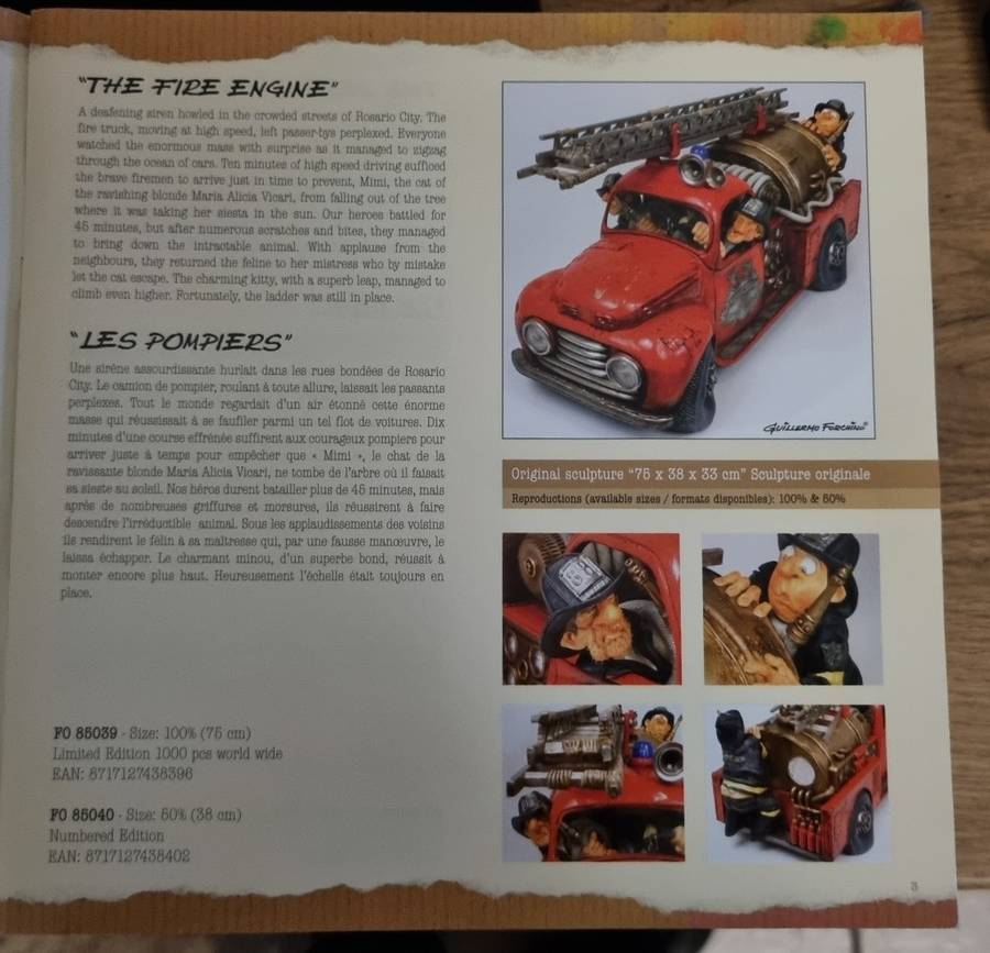 GUILLERMO FORCHINO ART-THE FIRE ENGINE-50%