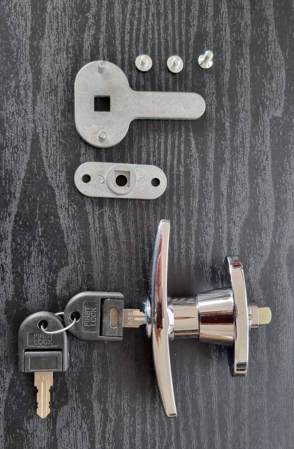 Garage Door outer T handle lock