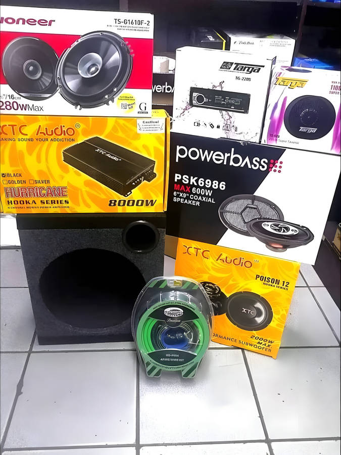 Complete Car Sound /Audio Starter Pack