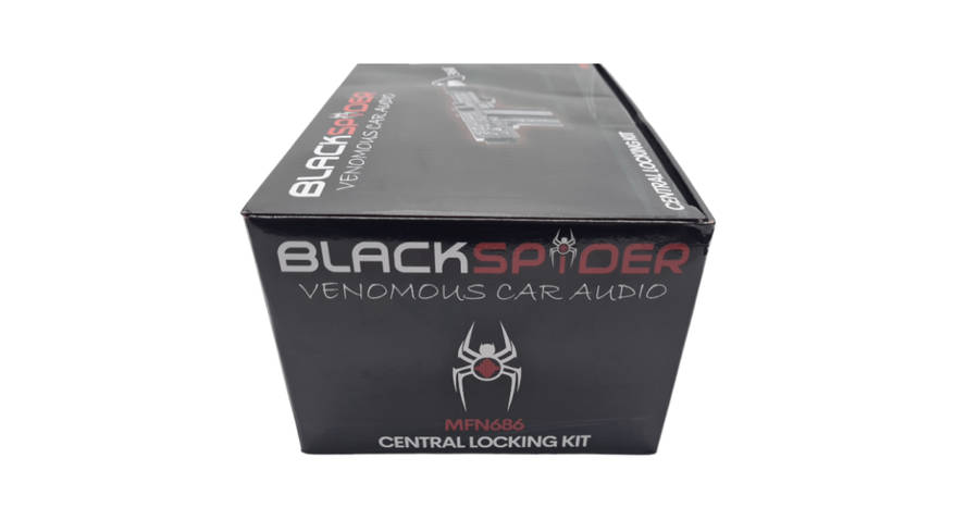 Black spider complete central locking kit