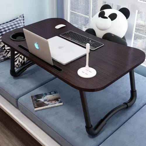 Folding table Small table Bed desk Computer lazy table - Laptop Bed Tray Lap Table [ RANDOM COLORS ]
