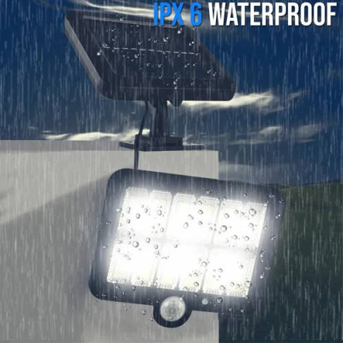 12 COB Solar Rechargeable Led Lights With Motion Sensor Outdoor Garden