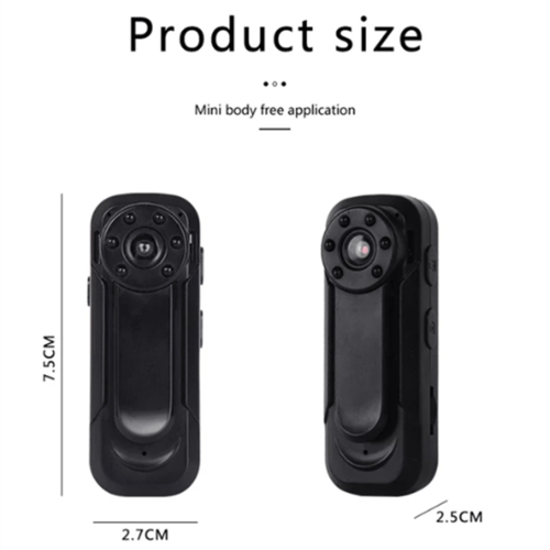 A8 600mah HD Wireless Wi-Fi DV Body Camera