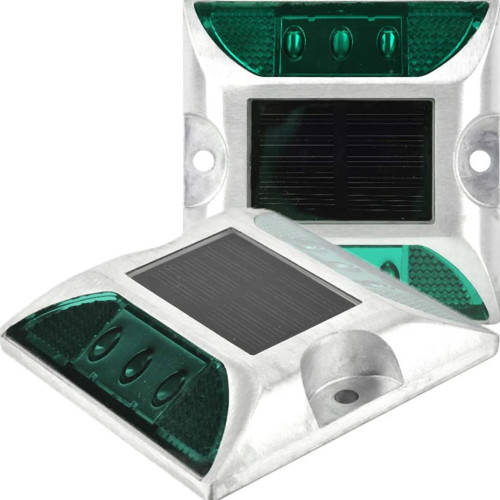 Road Fog Lamp NEW Strong Outdoor Solar Power LED Light Driveway Dock Path