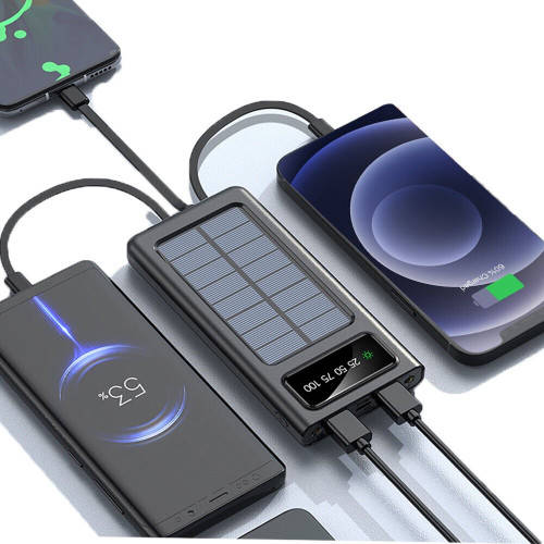 Solar Mobile Power Bank Portable Power External Battery Charger
