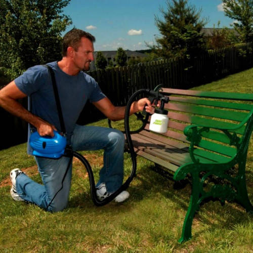 Paint Zoom Spray Gun Portable Painting Machine Home Tool Airless Sprayer