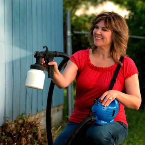 Paint Zoom Spray Gun Portable Painting Machine Home Tool Airless Sprayer