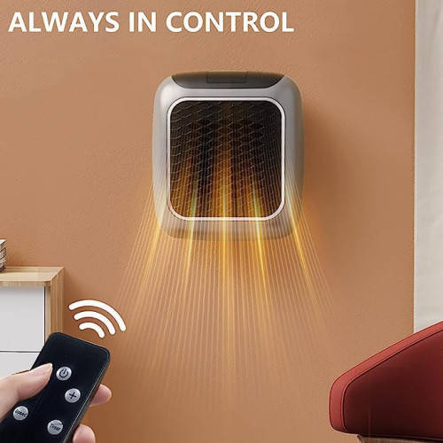 800W Heater Handheld Wall Mounted Electric Stove With Remote Control