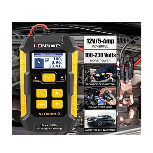 KW510 Car Battery Tester Vehicle Battery Charging System Tester Professional Diagnostic Equipment