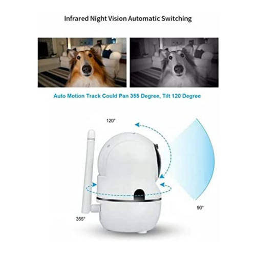 WIFI Smart Security Camera Wireless Infrared Nanny Camera Suitable for Night Use