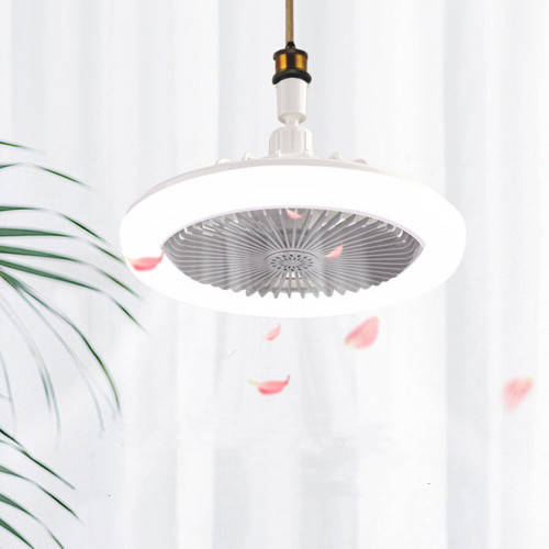 360 Degree Rotating Fan Ceiling Lamp Silent Bedroom Dormitory Fan