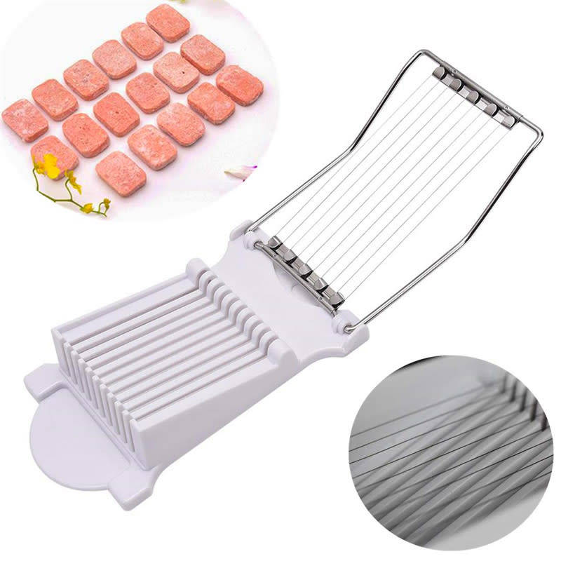 Multifunctional Stainless Steel Wire Manual 10-Line Luncheon Meat Slicer
