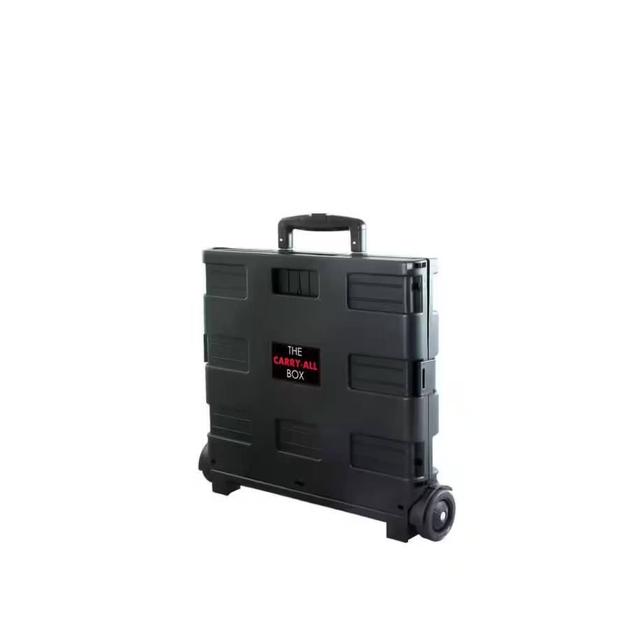 Heavy Duty Plastic Portable Folding Trolley Shopping Cart