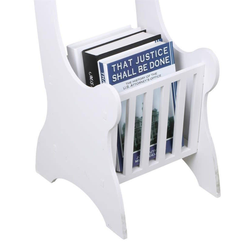 Modern Design Round Coffee Tea Table Side Table with Storage Shelves Living Room Furniture