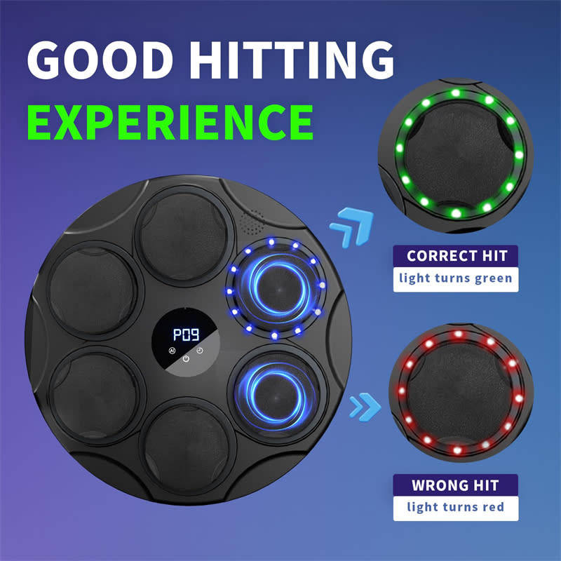 Adult Smart Electronic Music Boxing Mat Wall Mounted Smart Music Boxing Training Equipment
