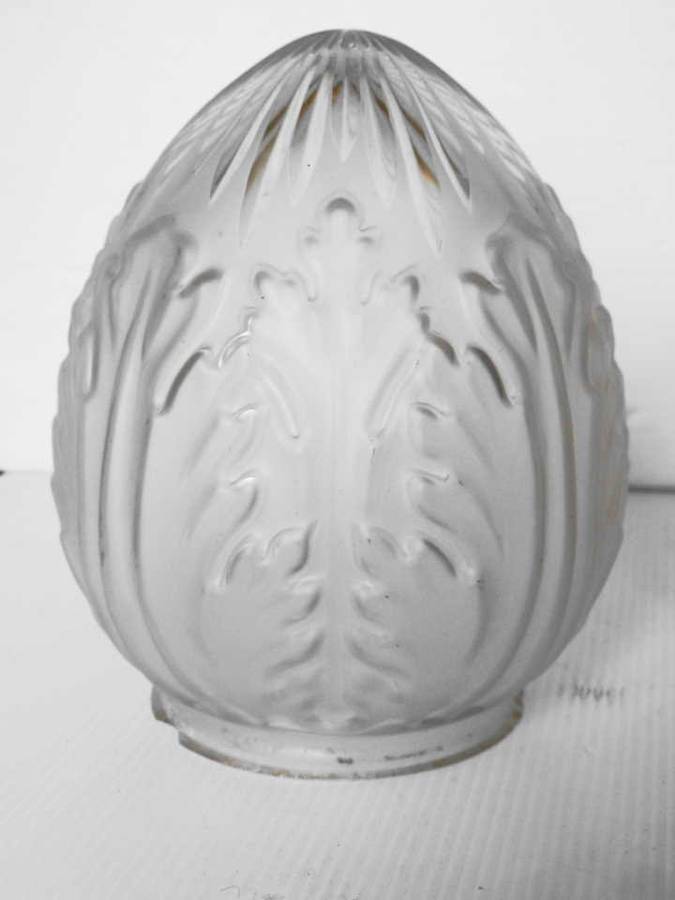 VINTAGE GLASS LAMP SHADES X 6 - REDUCED!